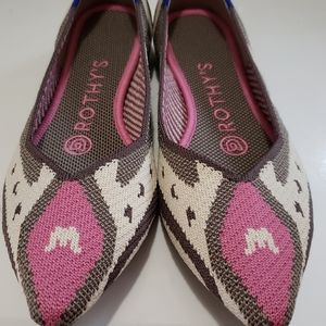 Rothy's Moroccan Pink Points Size 5.5